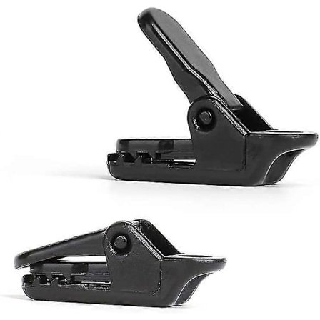 30 stk. teltklemmer, små klemmer for presenningsstøtte, vindtett camping, utendørs plast alligatorklemmer