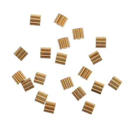 20 st Kopparväxel 9 Tänder Tjocklek 2mm Mekanisk Växel Liten Modulväxel
