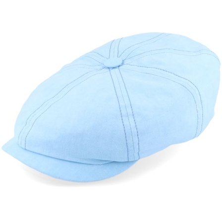 Stetson - Blå flatcap Keps - Hatteras Organic Cotton Sustainable Blue Flatcap @ Hatstore