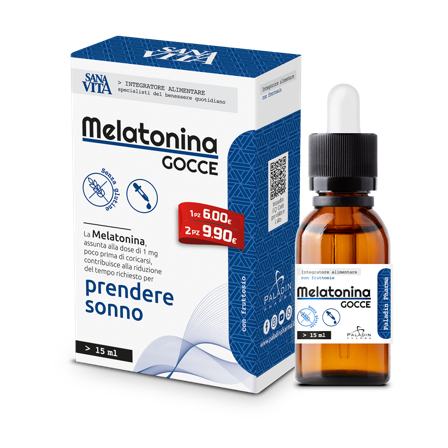 Sanavita Melatonina Gocce 15ml
