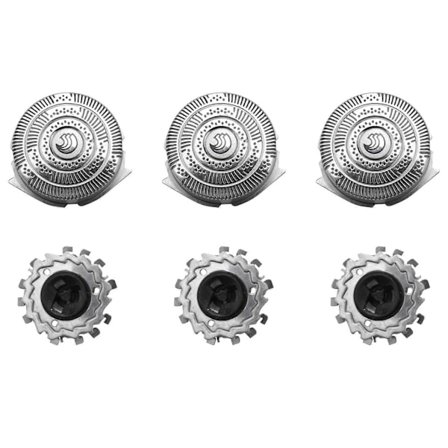 3 stk. Høvdehoved HQ9 udskiftning til Philips Razor Blade HQ9100 HQ9140 HQ9160 HQ9170 HQ8240 HQ8140 PT920CC PT925 AT940