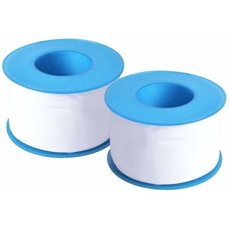 2-pack sanitetsteflonband - 50 mm x 40 m teflon tätningstejp, vit PTFE tätningstejp för rör, duschhuvud, rörmokare, rörtätningsmedel