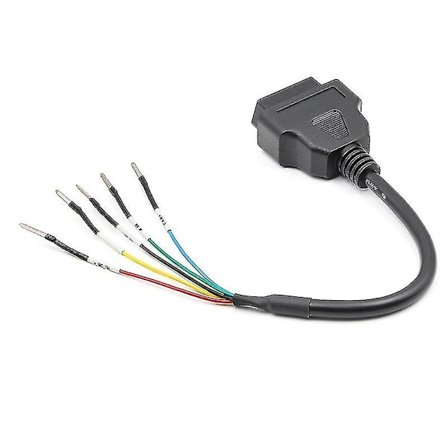 16 Pin Obd Obd2 Hunn K Line Can Line Jumper Tester Kobling Bil Diagnostisk Skjøteledning Kabel