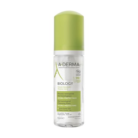 Aderma Biology Mousse Detergente Dermatologica Idra-Protettiva 150ml - Mousse detergente viso
