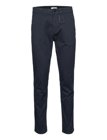 Pants Woven Chinos Byxor Blå Esprit Casual