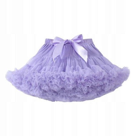 Tutu Mega Fluffy Pettiskirt Nederdel Lilla[D]