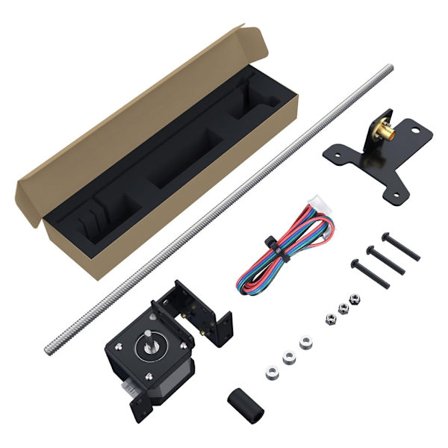 Double Z-axlar uppgraderat kit med styrskruvstegmotor 3D-skrivare tillbehör för B1/B1 SEPlus/Hurakan 3D-skrivare