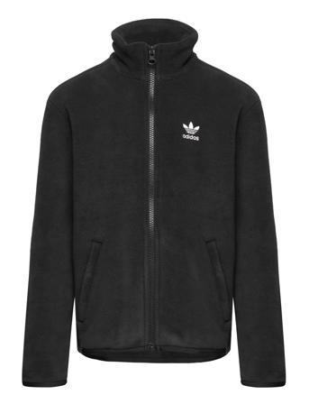Fleece Jkt Sport Sweat-shirts & Hoodies Fleeces & Midlayers Black Adidas Originals