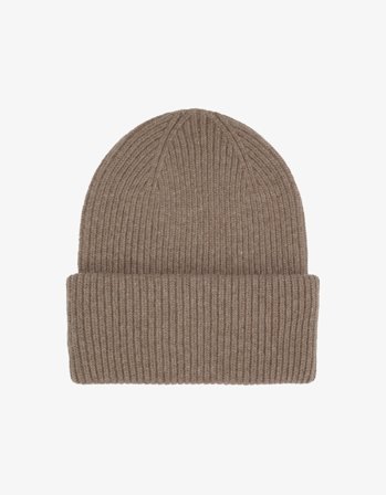 Merino Wool Hat - Warm Taupe
