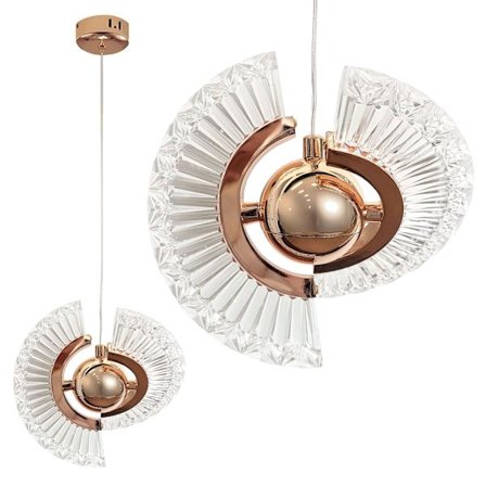 HÄNGANDE TAKLAMPA TOOLIGHT LHJ108-2CP GOLD, ROSE GOLD