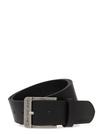 J 4Cm Ckj Belt Accessories Belts Classic Belts Svart Calvin Klein
