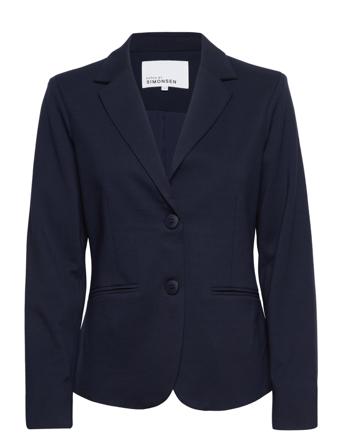Carokb Blazer Blazers Single Breasted Blazers Navy Karen By Simonsen