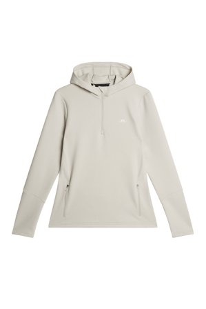 J.Lindeberg - Golf - W Aerial Quarter Zip Hood - Grau - Frau - S
