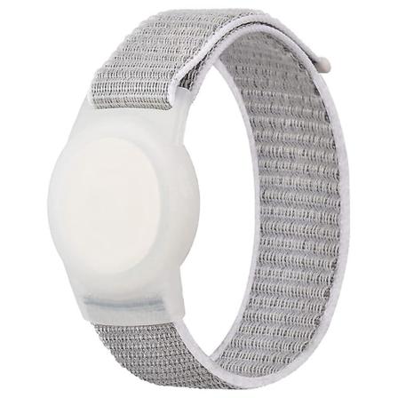Apple Airtag Rem for barn - Anti-tap armbånd med deksel (skjell)