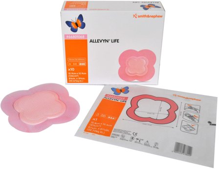 Allevyn Life bandasje 12,9 x 12,9 cm M 10 stk