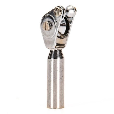 Topptipsguide End Ring med Tube DIY Fiske Stang Bygging Reparasjon Reservedel (FMY)