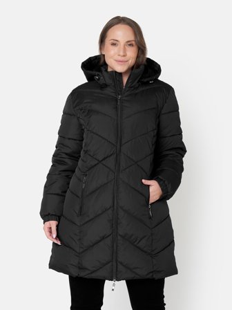 CISO - Jakke - Sort - quiltet