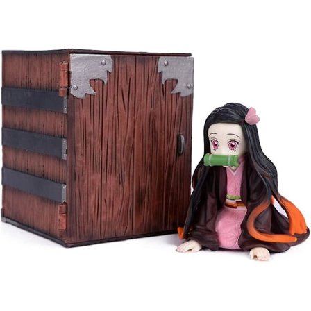 sysy Demon Slayer Kamado Nezuko Hahmohahmo Veistos Figuuri Malli Nuken Kimetsu No Yaiba Kokoelma Söpö B