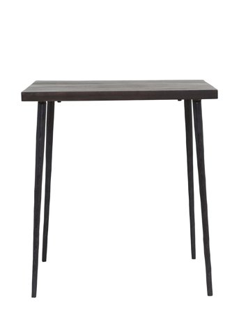 house doctor Table, Hdslated, Black Stain - Black - ONE SIZE