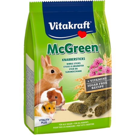 Vitakraft - Kanin Mc Snack 50 g - Smådyr - Godbiter og gnagestenger - Belønningsgodbit for smådyr - ZOO.no