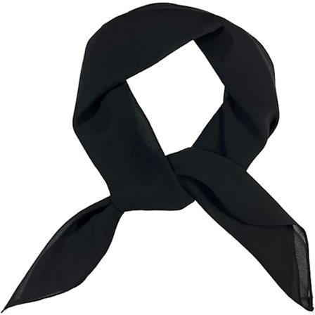 Fyrkantiga chiffonsjalar Dam enfärgad Halssjal 50-tal Retro lätt Sjal Wrap Fyrkantiga dam sjalar 65 x 65 cm