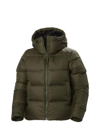 W Essence Down Jacket Green Helly Hansen