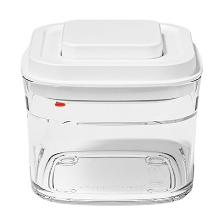 IC 1 Teal Square Push Seal kaffebeholder forseglet matlagring