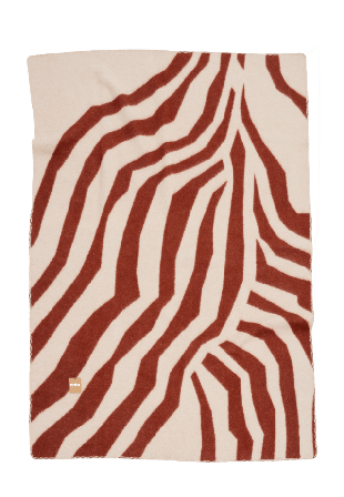 Brita Sweden Pugh Ullfilt Filtar & plädar Brun 130X200 CM