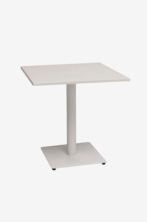 Hillerstorp - Bord Näsby 70 x 70 cm - Vit - Matbord utomhus - Från Homeroom