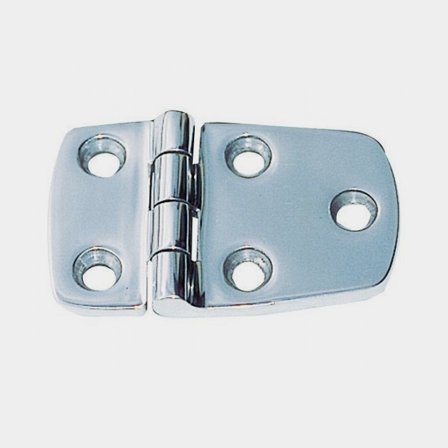 Bisagra de escotilla 1852-Marine, 74 x 38 mm, acero inoxidable resistente a ácidos (AISI 316, fundido)