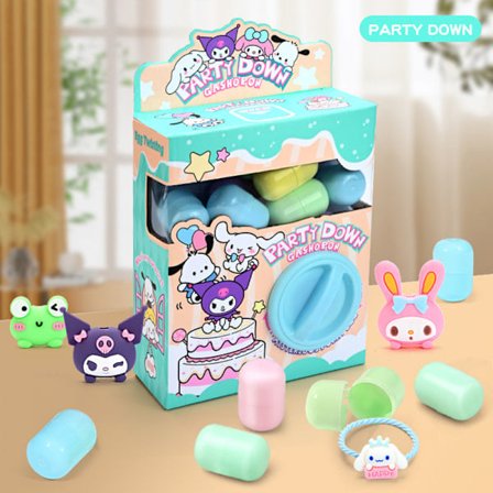 Kids Gachapon Machine Toy Gift Surprise Fun Egg Blind Box Children Funny Game Machine Grip Doll Gachapon Machine