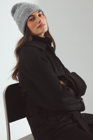 NA-KD Bonnet - Chapeaux et casquettes - Gris - One Size