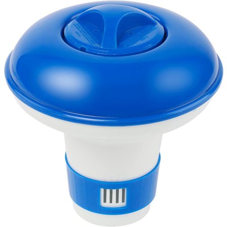 Aftagelig 12,7 cm (5 tommer) flydende klortabletdispenser til spabade og pools (granulat) - Float