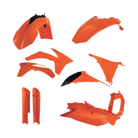 Kit Plastiche Completo Acerbis KTM Arancio - KTM 250 EXC 2012-2013
