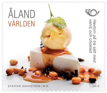 Åland - Norden 2016 - Cuisine nordique - Timbre neuf