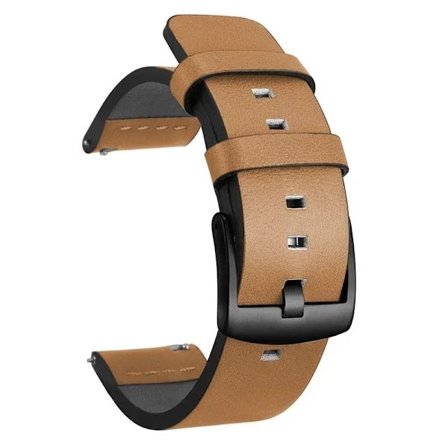 20Mm 22Mm Klockorm Snabb Release Läderrem För Samsung Galaxy Watch 3 Active2 40 44Mm Huwei Klocka G 2 Watchband 18 24Mm