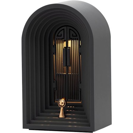 Mini Bluetooth-kaiutin pöytävalaisimella - Kannettava yöpöytälamppu - Pieni kaiutin - Himmennettävä LED-toisto - Pöytälamppu kotiin, toimistoon, 1200 