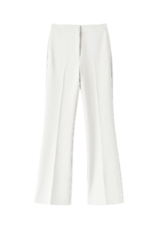 Wera Kostymbyxor med pressveck MONA Byxor Grå 38