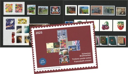 Schweiz - Årsmappe 2025