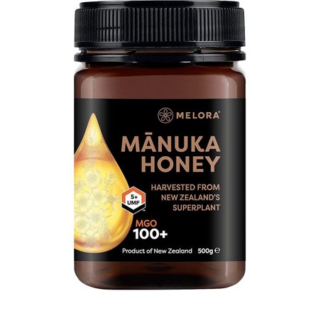 Melora Manuka Honey 100 MGO 500 g, Helse & Madvarer, Smørepålæg, Honning