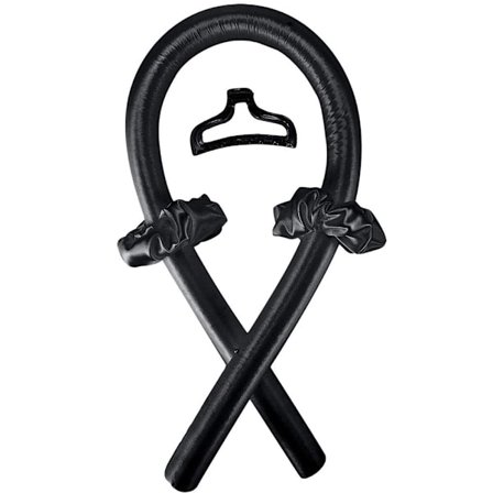 Krøl dit hår uden varme Sort