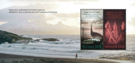 Norge - Bodø kulturhovedstad 2024 - Postfrisk miniark
