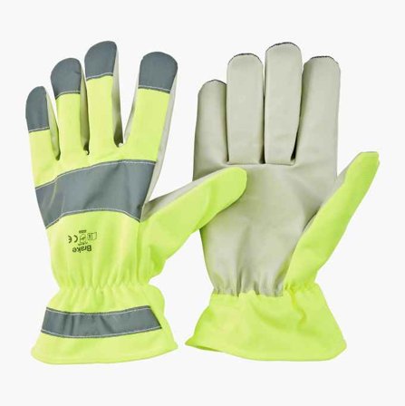 Varselhandskar fodrade stl 10