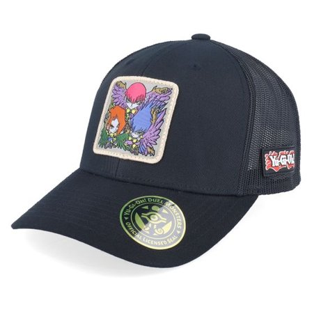 Yu-Gi-Oh! - Svart trucker Keps - Harpie Lady Sisters Black Trucker - Yu-Gi-Oh @ Hatstore