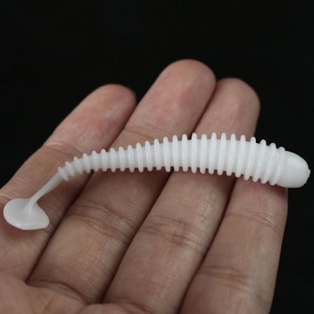 Fiske Myke Sluker Fiske Jigg Sluk HVIT