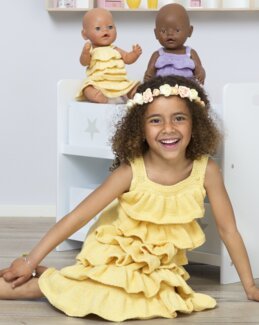 Strikkeoppskrift Kjole Mona - Viking of Norway