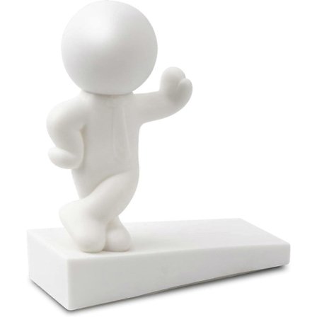 Söt Dörrstopp, Dekorativ och Robust Dörrstopp, Skyddar Dina Golv, Effektiv för att Hålla Din Dörr Öppen, 1-pack [DB]