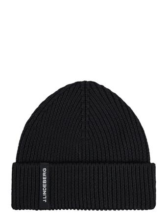 Juan Merino Beanie Accessories Headwear Beanies Musta J. Lindeberg