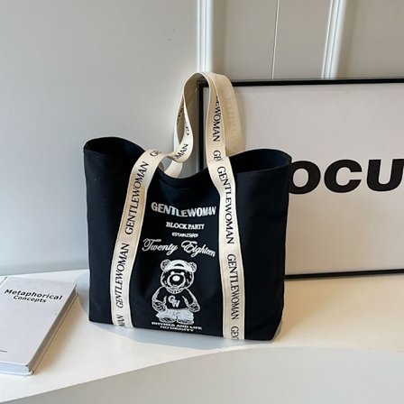 Olkalaukut Kangaskassit BLACK&WHITE