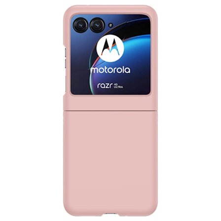 SKALO Motorola Razr 40 Ultra 5G Ultratynd Skin-touch Fold Cover - Pink